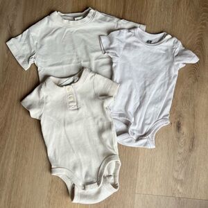H&M Cream/White Baby Bundle